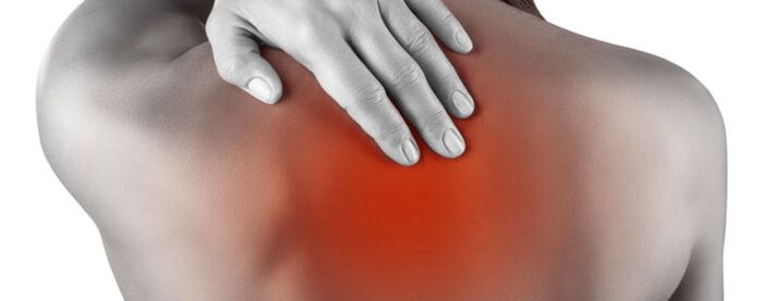 osteokondrozda bel ağrısı